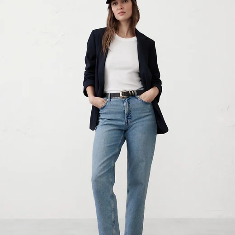 Banana Republic Hayden Blazer Navy